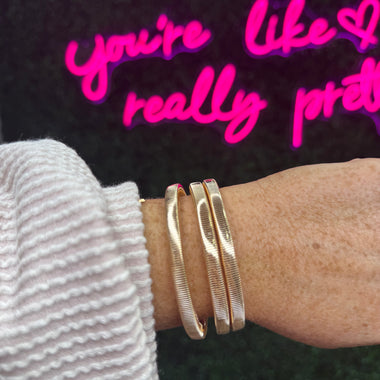 Set of Three Stretch Chain Bracelet