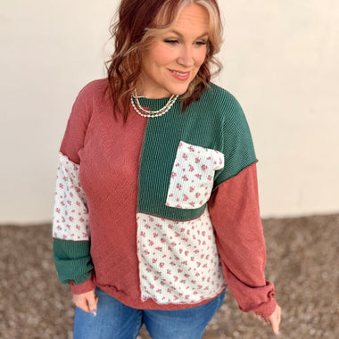 Mandy Multi Print Long sleeve