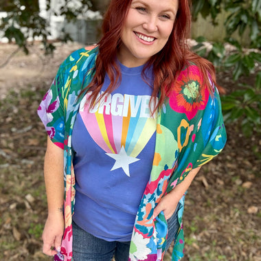Forgiven Rainbow Tee