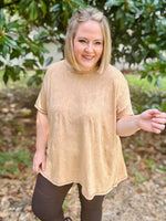 Jolene Acid Wash Top (Multiple Colors)