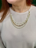 Layered Pearl Necklace