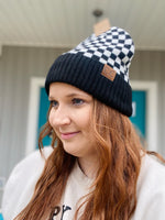 C.C Checkered Beanies (Multiple Colors)