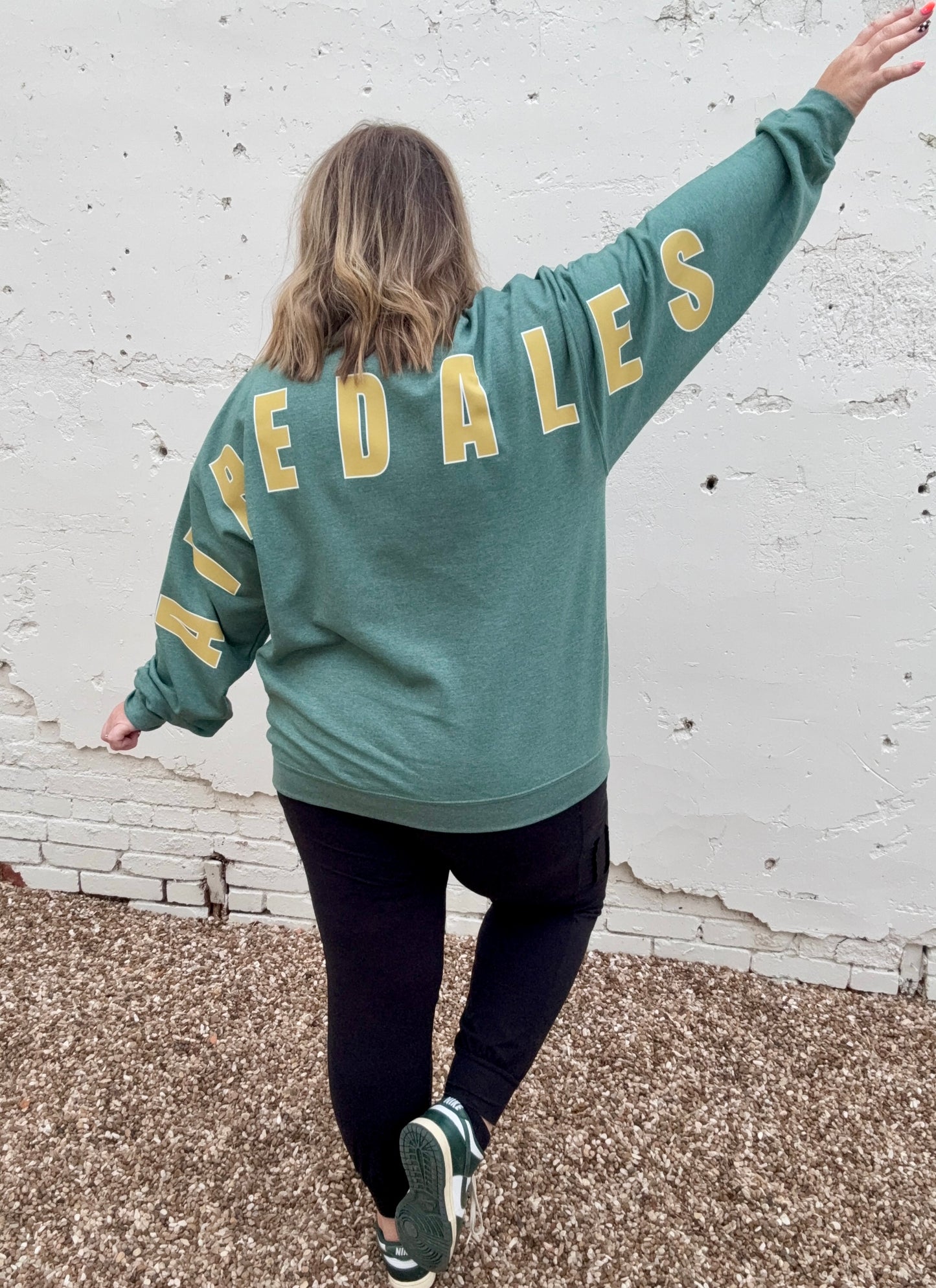 Mascot Stretch Sleeve Sweatshirt