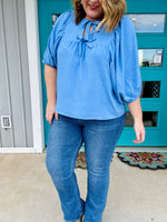 Kaci High Rise Bootcut Vervet Jean