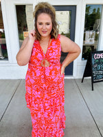 Rachael Tropical Dress (Reversible)