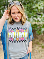 Mama Daisy Checkered Tee