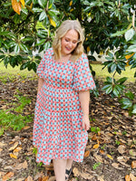 Georgia Geo Print Dress