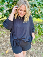 Erin Woven Top & Shorts Set