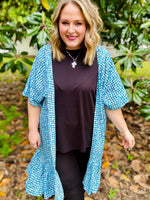 Donna Geometric Kimono