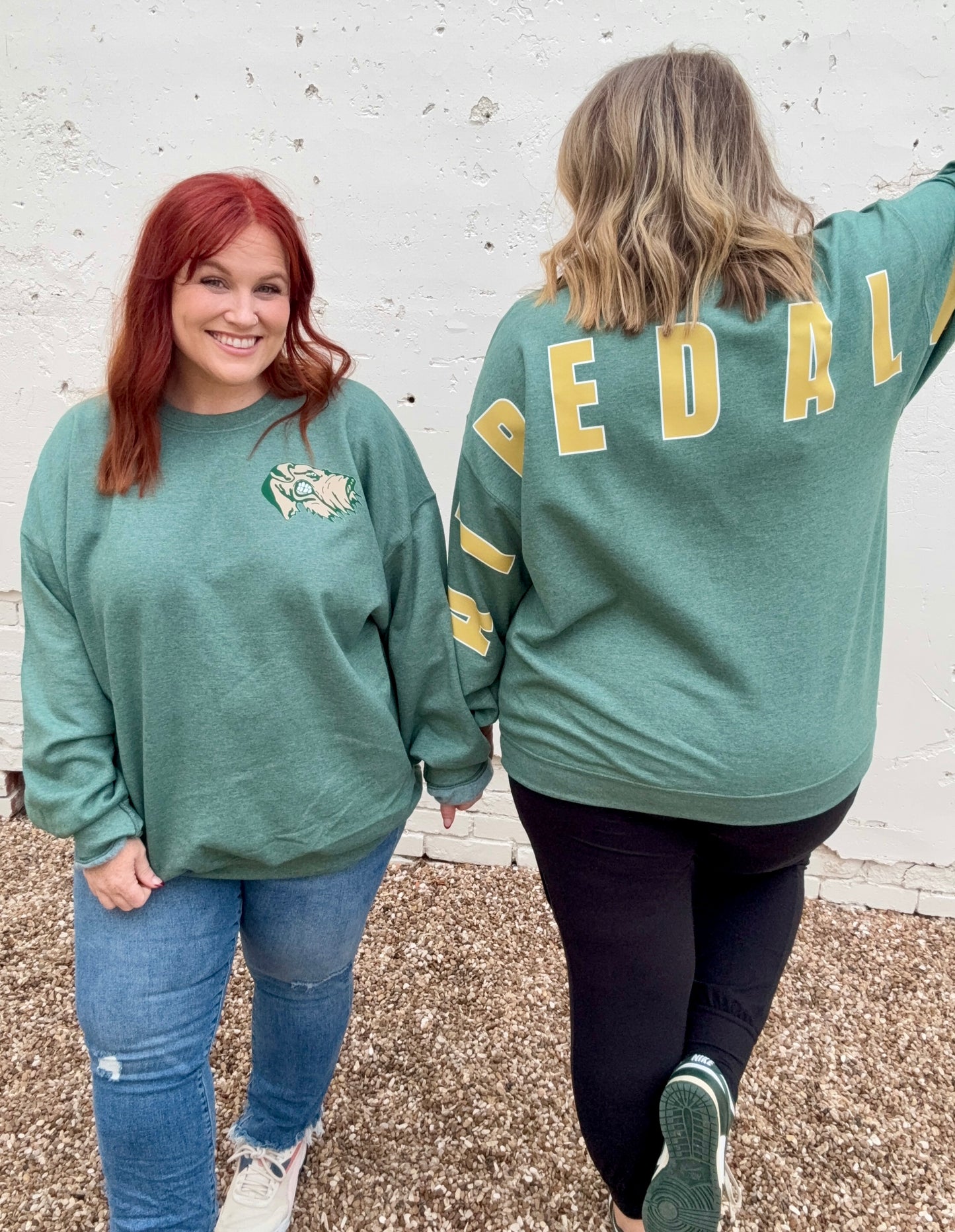 Mascot Stretch Sleeve Sweatshirt