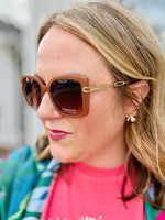 Oversize Square Cateye Sunglasses (Multiple Colors)