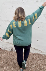 Mascot Stretch Sleeve Sweatshirt