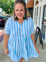 Sunny Days Striped Dress
