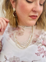 Layered Pearl Necklace