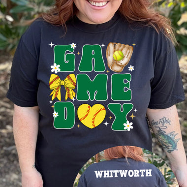 Customizable Game Day Retro Tee (Front/Back, Any Color!)