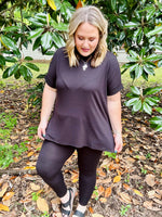 Rachelle Leggings Set In Black