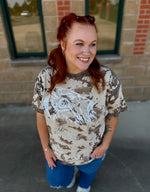 Mascot Bleached Tee (Customizable)
