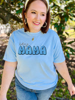 Boy Mama Tee On Comfort Colors