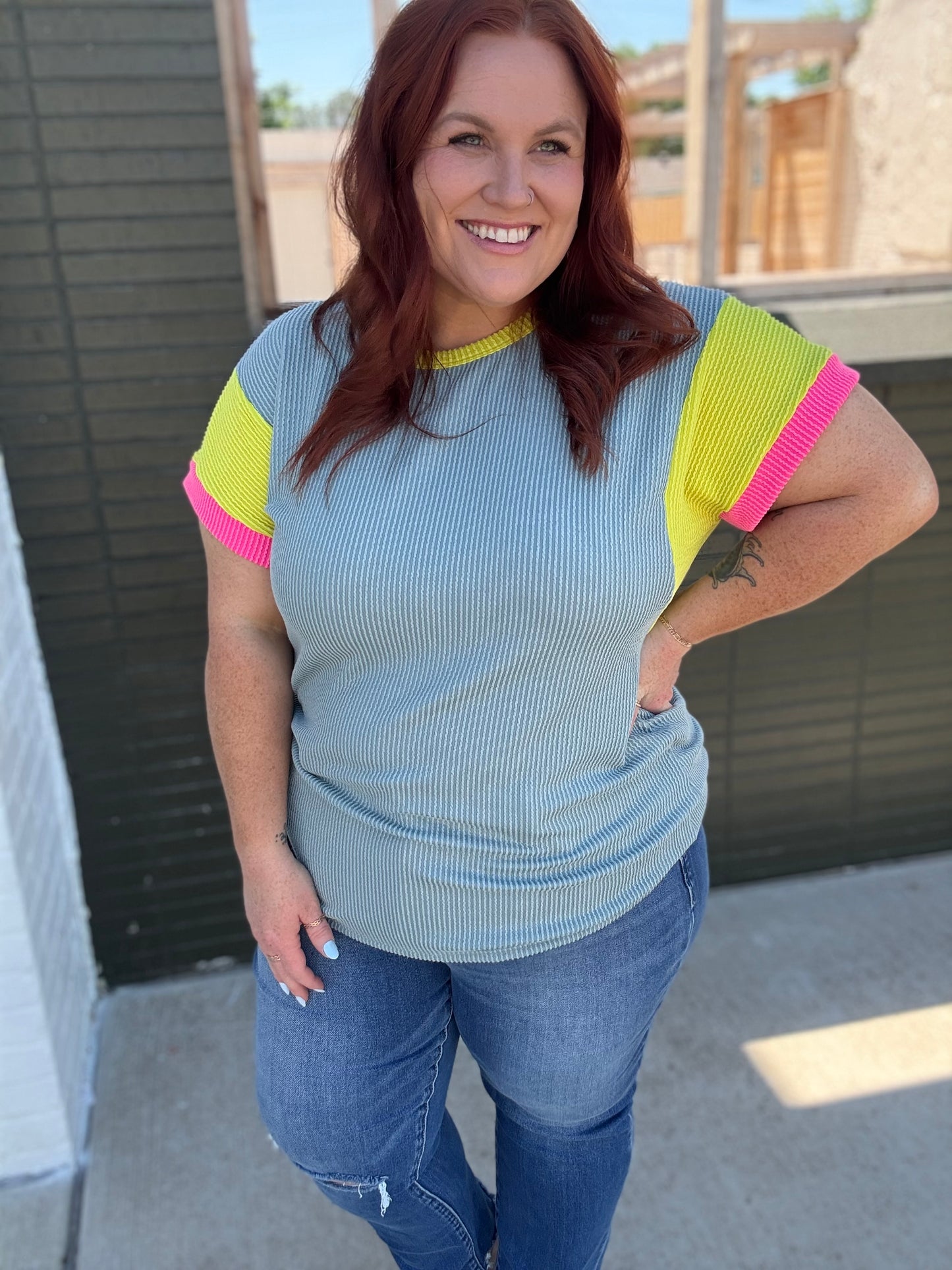 Lindy Multi Top in Sage