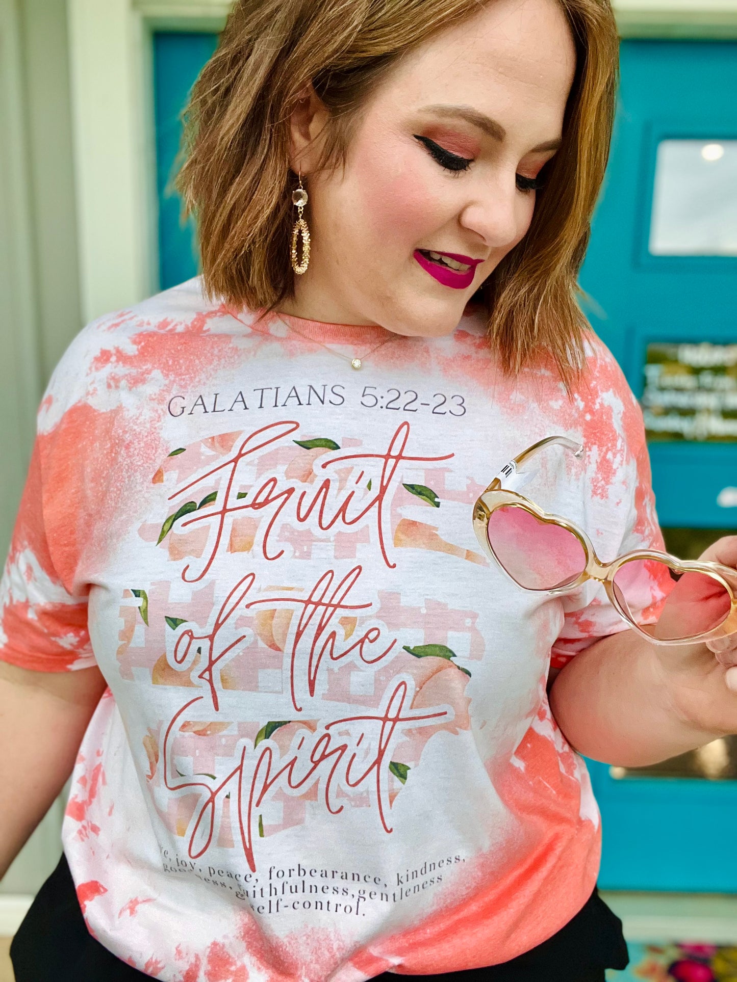 Fruit Of The Spirit Bleached Tee
