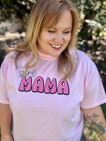 Girl Mama Tee On Comfort Colors
