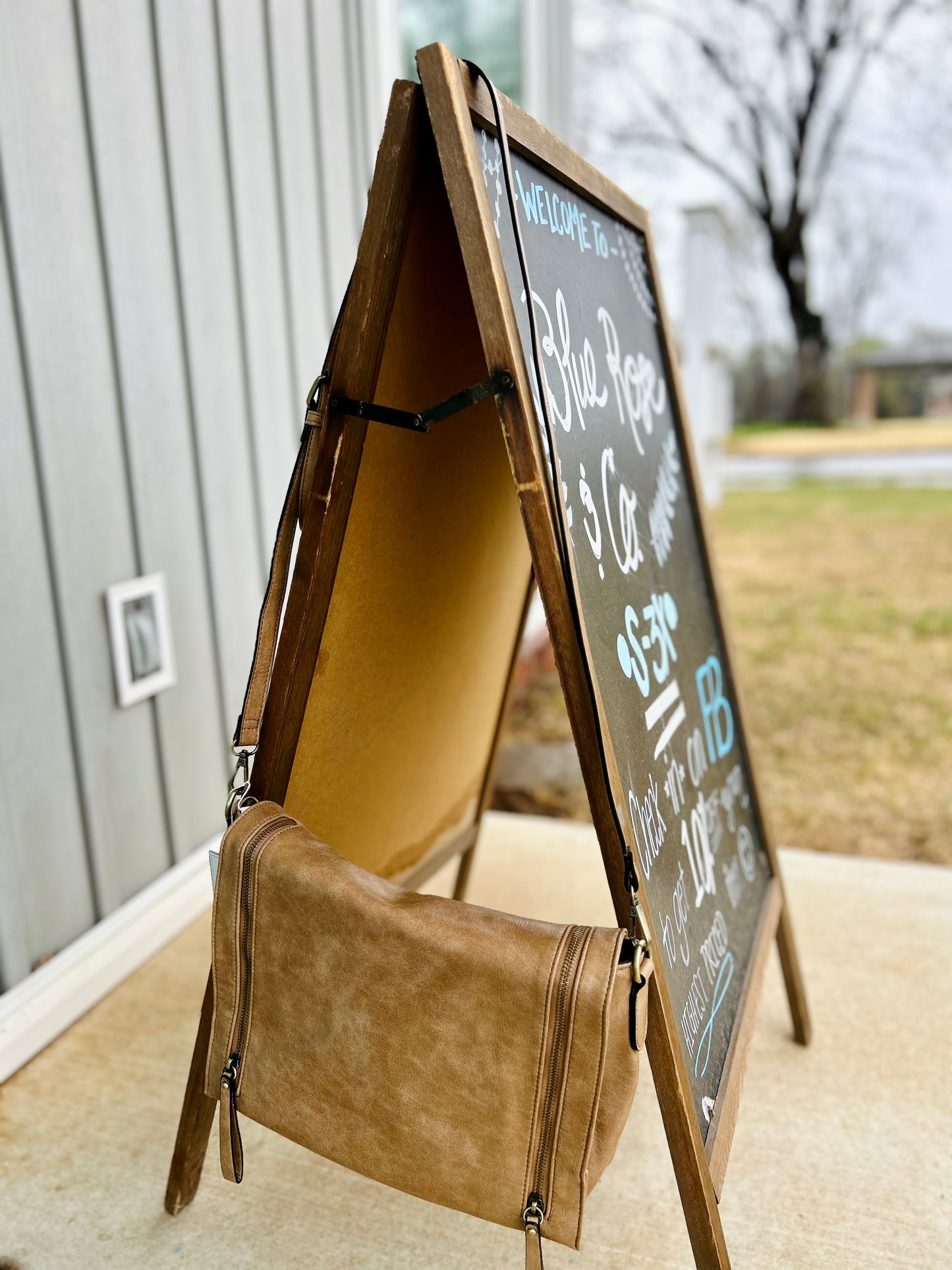 Kaci Overflap Crossbody in Khaki