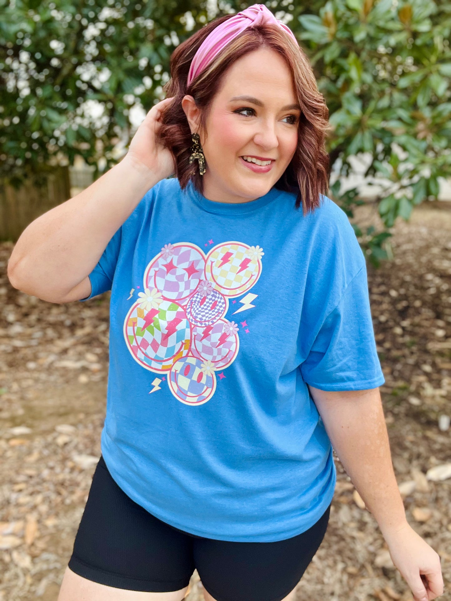Smiley Retro Graphic Tee