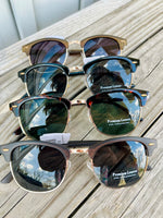 Retro Metal Rim Sunglasses (Multiple Colors)