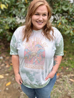 Soul Full Of Sunshine Bleached Tee
