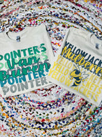 School Spirit Stacked Tee (Customizable)