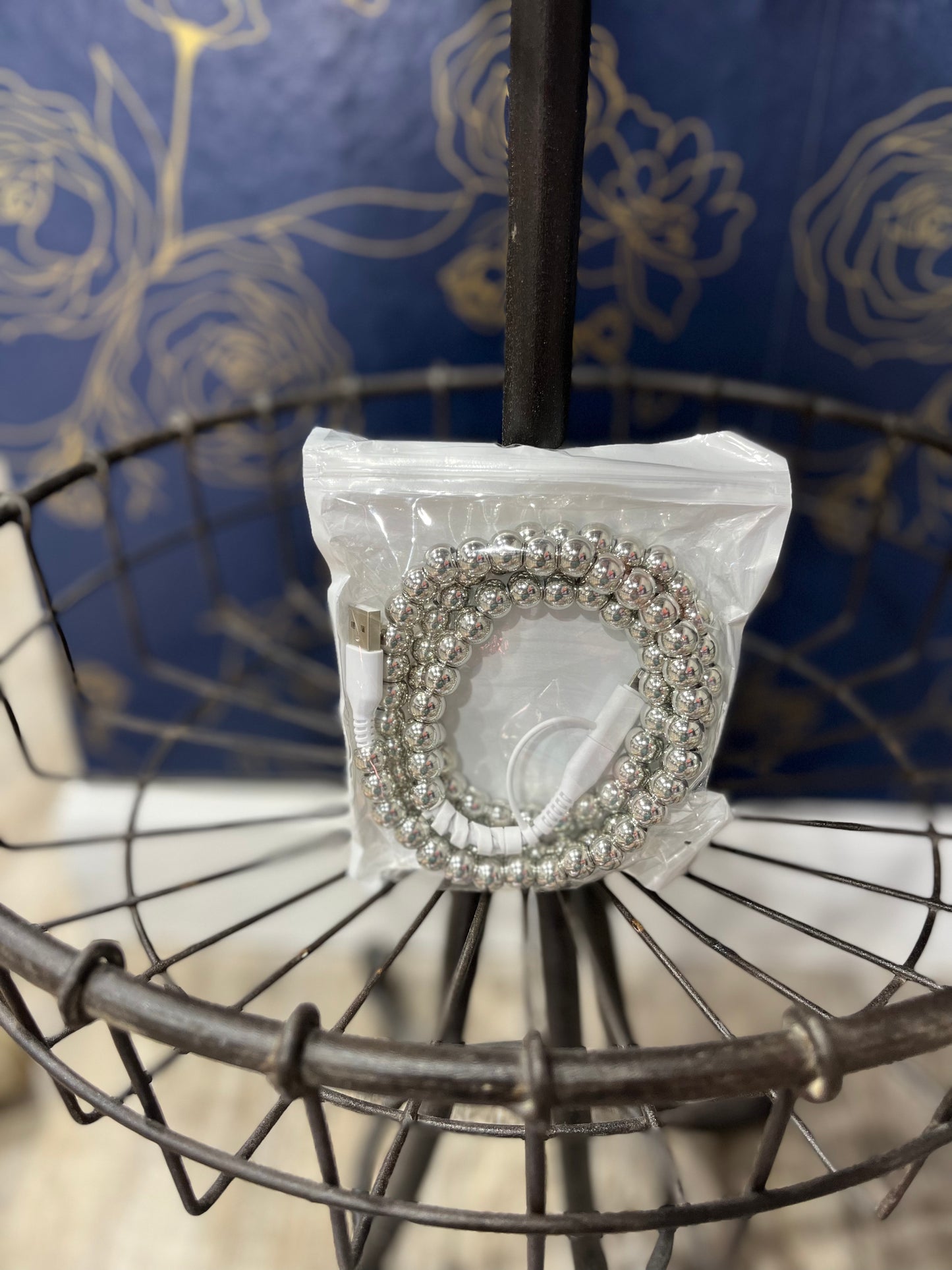 Beaded Phone Charger (Any Phone-Multiple Colors)