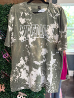 Airedales Bleached Tee (any school, any color, youth sizes available)