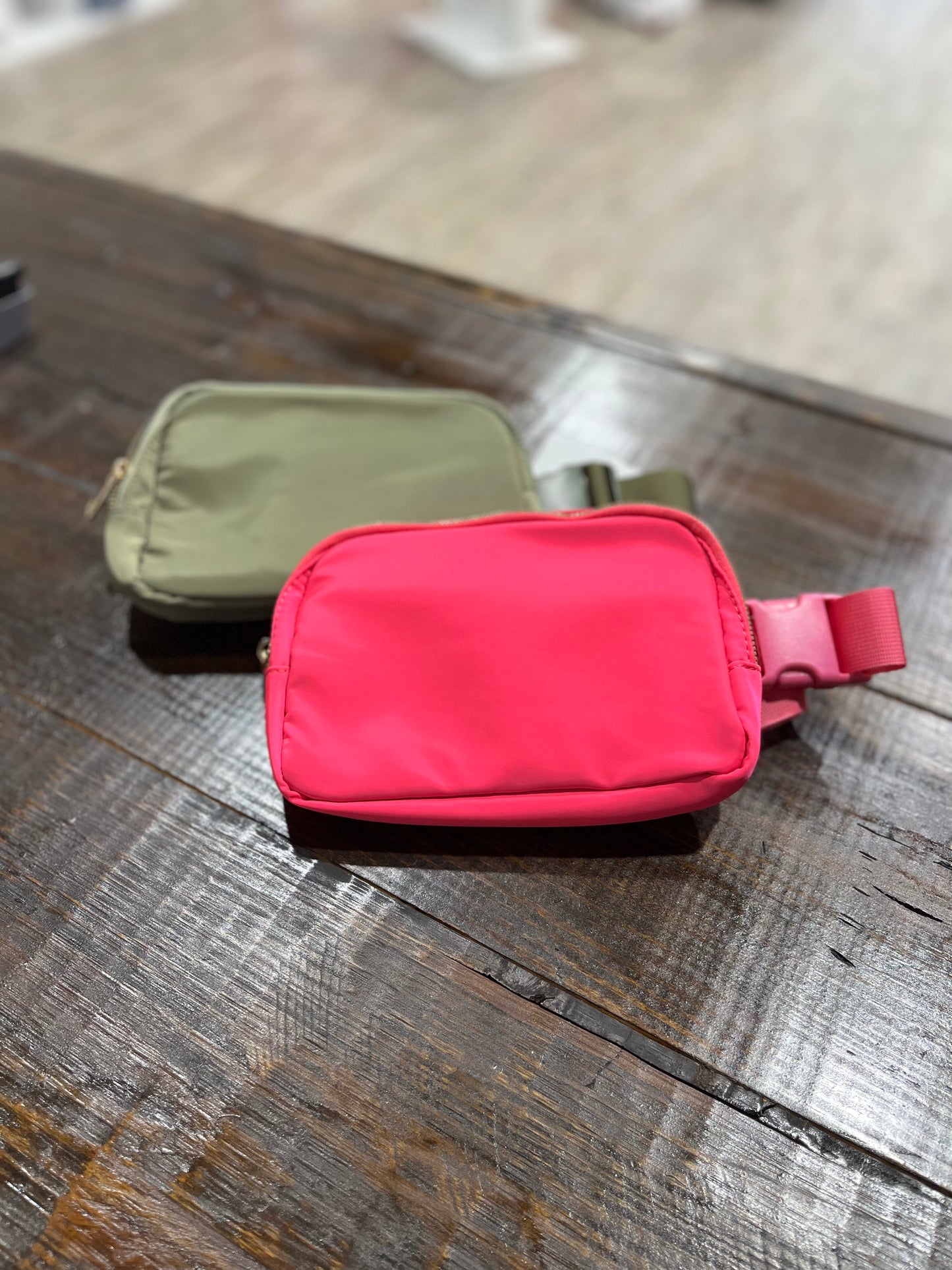 Solid Crossbody Belt Bag (Multiple Colors)