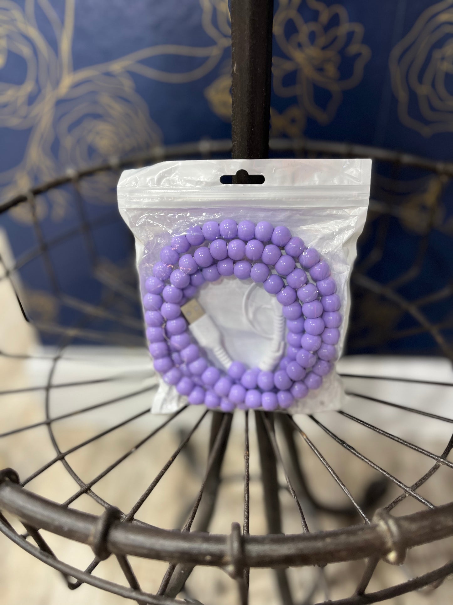 Beaded Phone Charger (Any Phone-Multiple Colors)