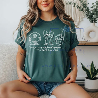 Soccer Doodle Tee (Choose your color!)