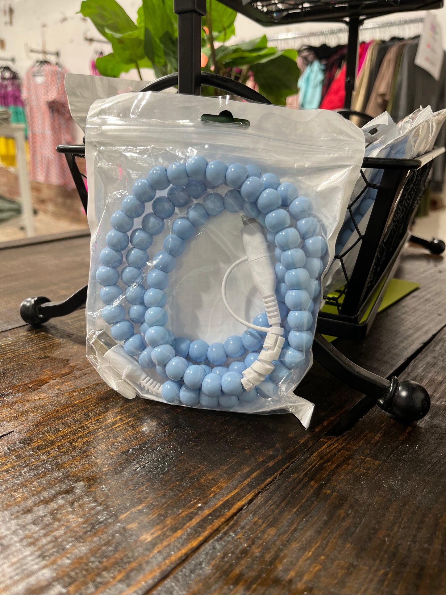 Beaded Phone Charger (Any Phone-Multiple Colors)