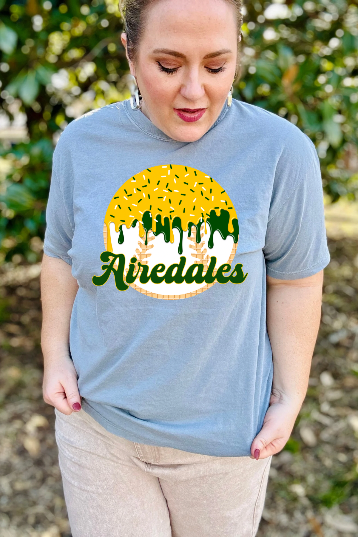 Customizable Drip Tee (Front/Back, Any Color!)