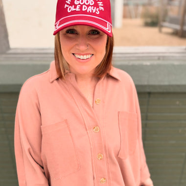 Good Ole Days Embroidered Hat