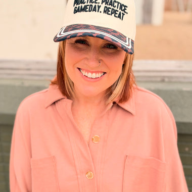 Practice Game Day Embroidered Hat