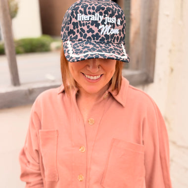 Just a Mom Embroidered Hat