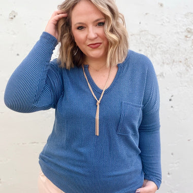 Izzie Ribbed Top