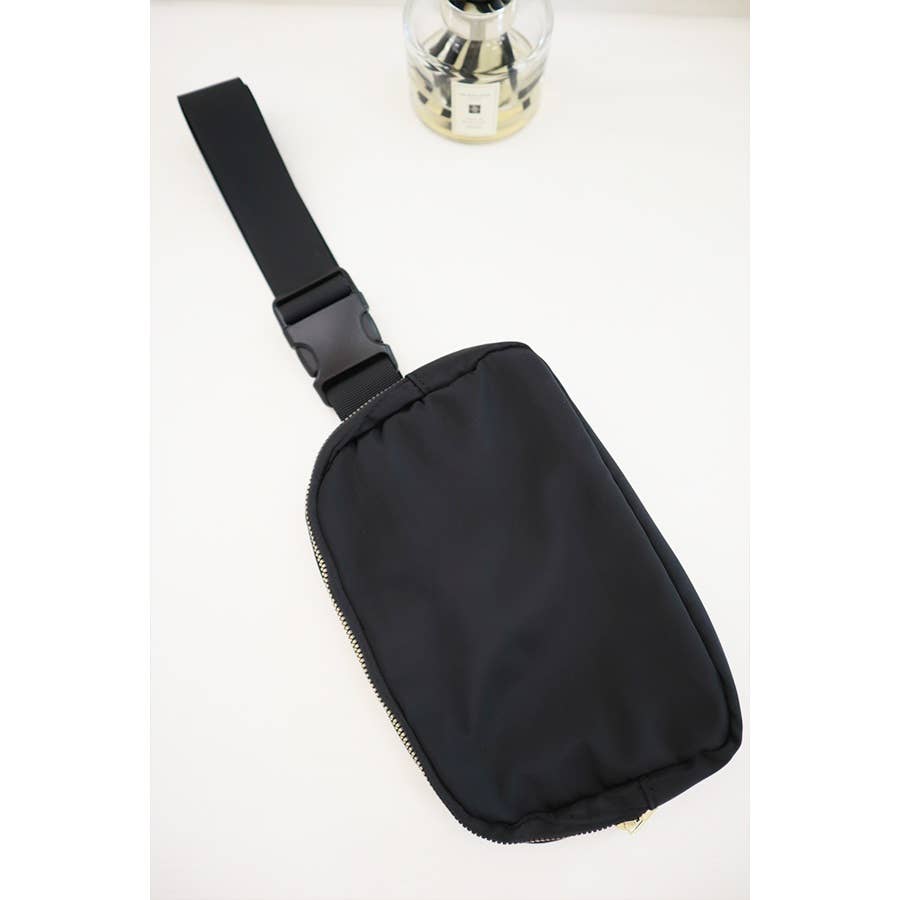 Solid Crossbody Belt Bag (Multiple Colors)