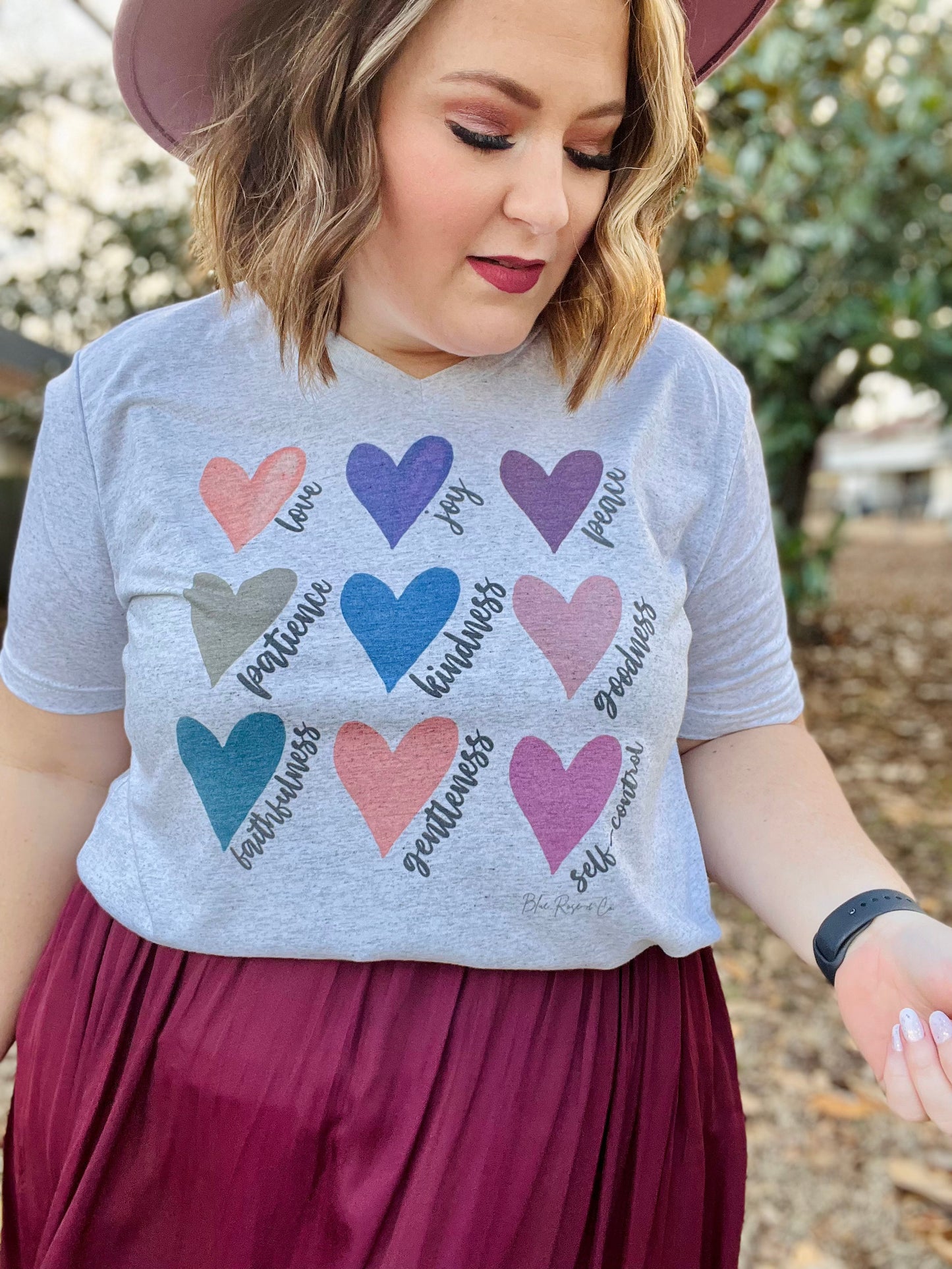 Fruits of the Spirit V-Neck Tee