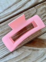 (NEW) Rectangular Matte Claw Clips