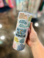Bible Affirmations 20 oz Tumbler