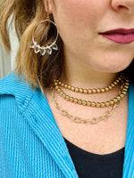 Diamond Cut Glass Earrings (Multiple Colors)