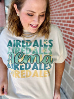 School Spirit Stacked Tee (Customizable)