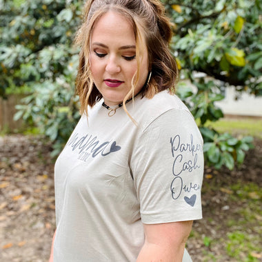 Custom Mama Sleeve Tee