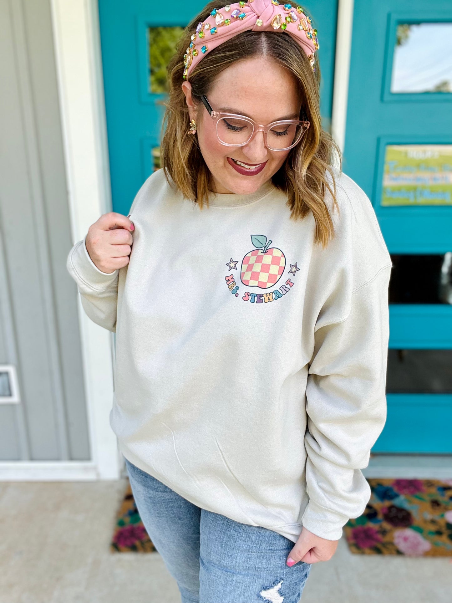 Custom Teacher Era Graphic (Sweatshirt or Tee)