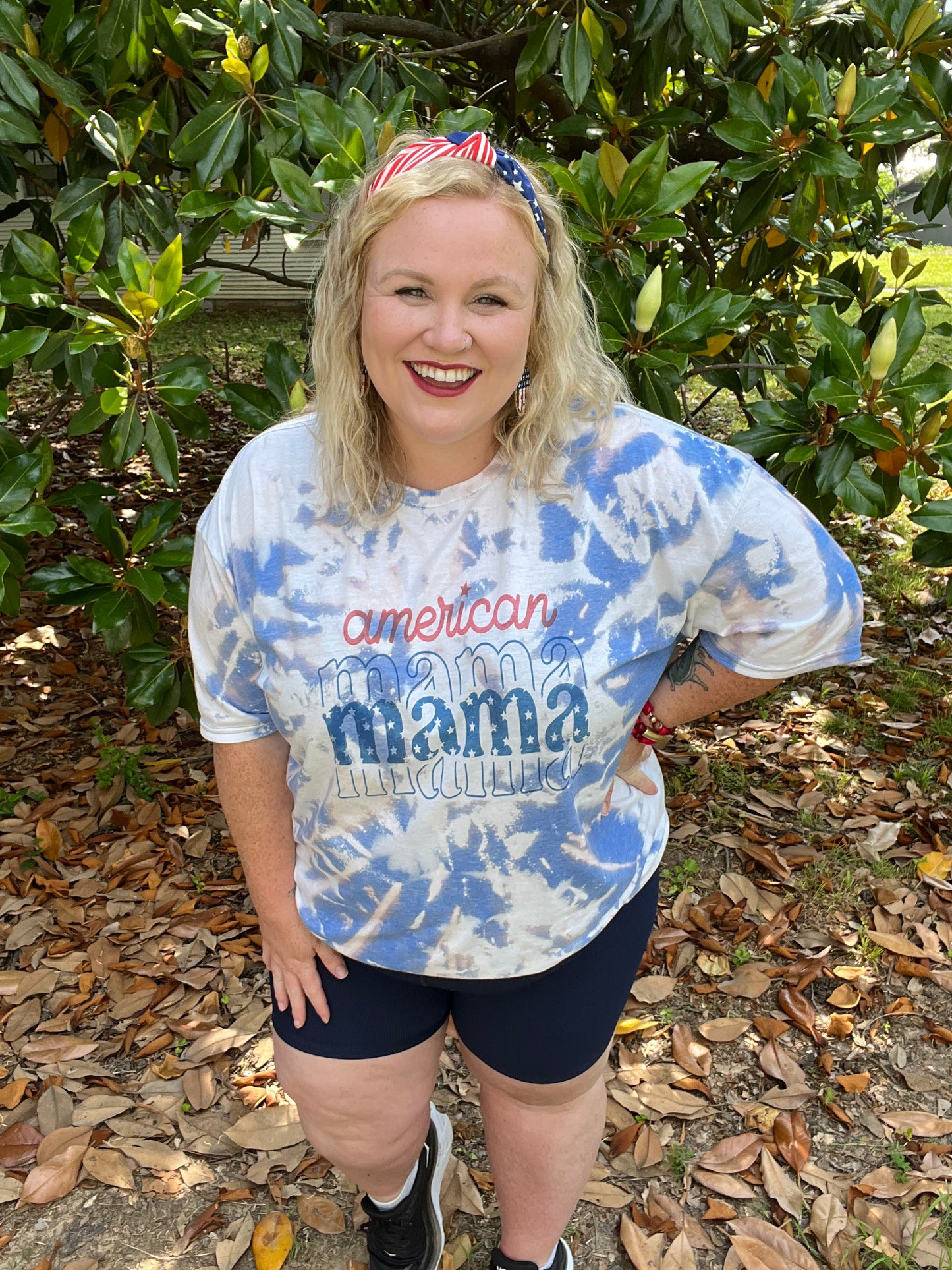 American Mama Bleached Tee